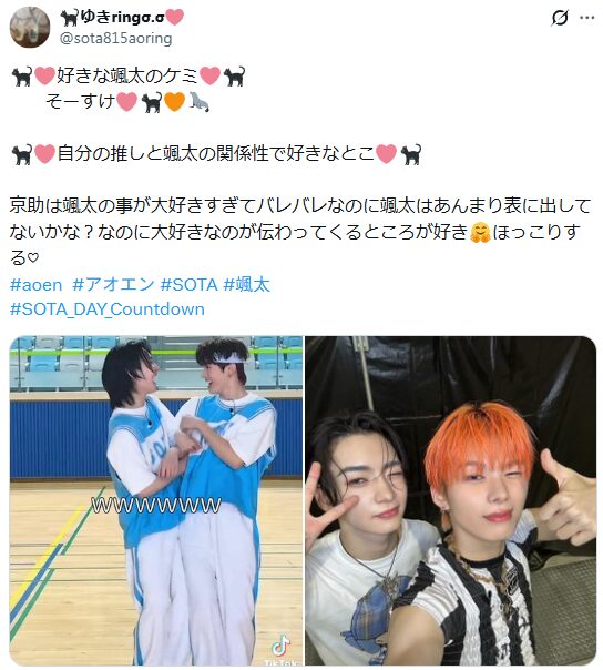 aoenメンバー年齢