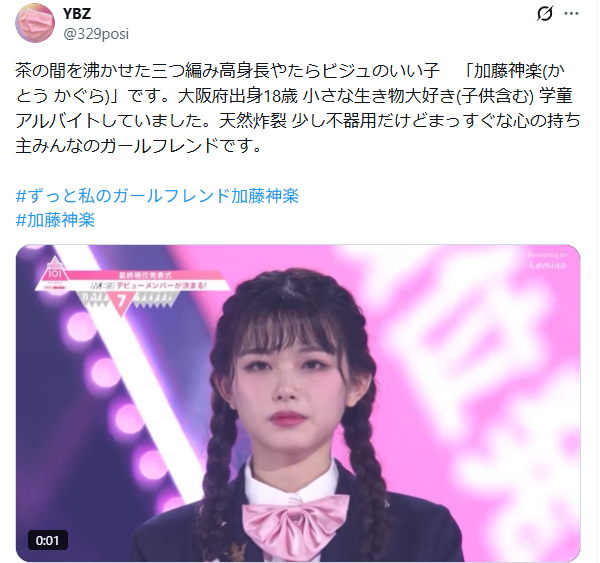 加藤神楽　年齢